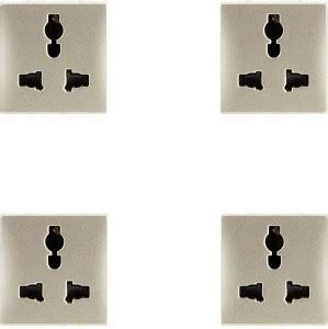 Legrand 574840-Pk4 16 A Three Pin Socket Price in India - Buy Legrand ...