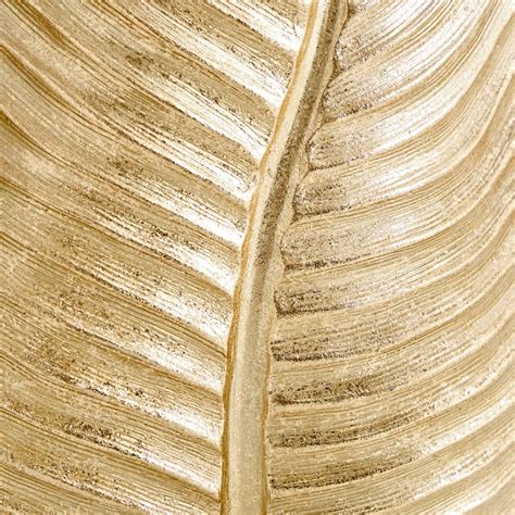 Buy Oro Polyresin Leaf Vase - Medium from Home Centre at just INR 1999.0