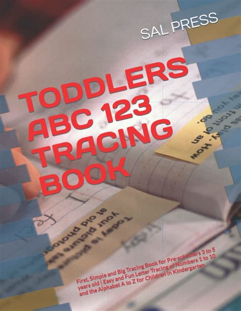Buy TODDLERS ABC 123 TRACING BOOK: First, Simple and Big Tracing Book ...