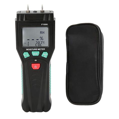 Wood Moisture Meter Digital LCD Handhold Pin Type Water Leak Detector ...