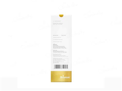 Buy Brinton D'experts Under Eye Gel Online | Clinikally