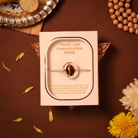 Concentration Stone Rakhi – Meaningful Rakhi for Focus & Calm – Oye Happy