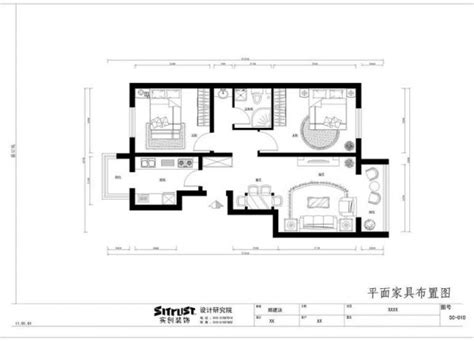 现代简约-80平米二居室装修设计 - 家居装修知识网
