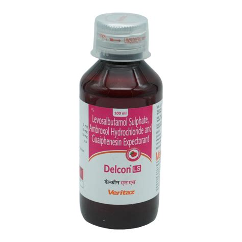 Delcon LS Delicious Raspberry Flavour Expectorant | Uses, Side Effects ...