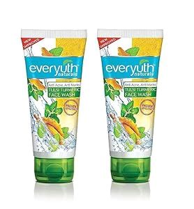 Everyuth Naturals Advanced Clear Beauty Tulsi Turmeric Face Wash, 50g ...