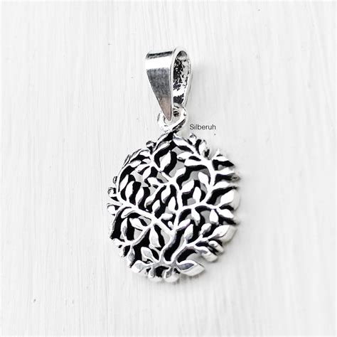 Leaf Silver Pendant – SILBERUH