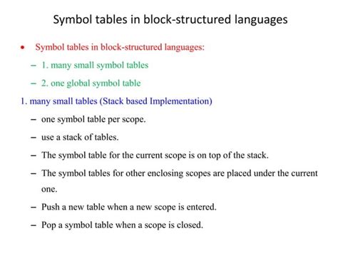 Image result for Symbol Table in Compiler Design Drawing