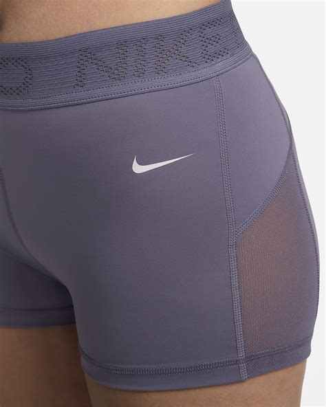 Nike Pro Women's Mid-Rise 3" Mesh-Paneled Shorts. Nike.com