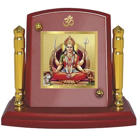 Buy DIVINITI Santoshi Mata Photo Frame for Car Dashboard, Table Decor ...