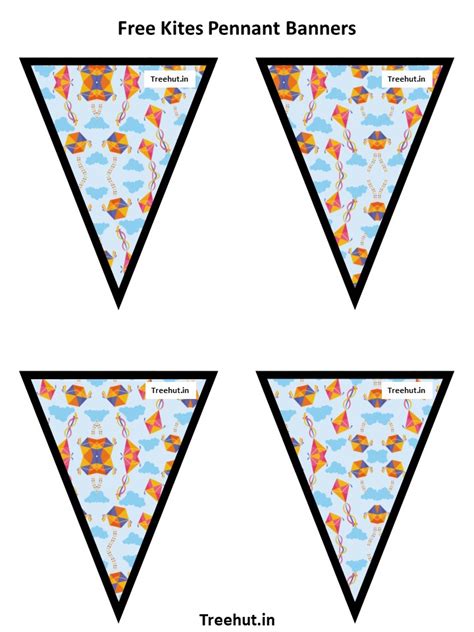 Free Kites Bulletin Board Decorations and Craft Printables #300