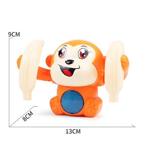 Dancing Monkey Musical Light & Sound Toy for Babies Development | Keenbey
