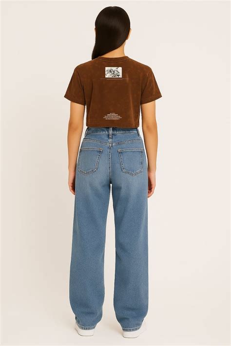 Buy Made Like A Gun 002 Royal Enfield Cropped Tee Online – Urban Monkey®