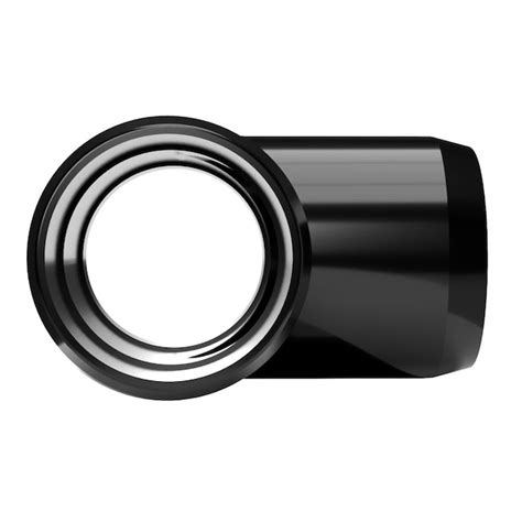 PVC Pipeworks 1-in Schedule 40 PVC Tee in Black (4-Pack) 100-T-BK-4 at ...