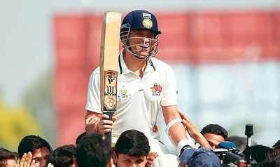 Mumbai batter Siddhesh Lad scripts history, joins Sachin Tendulkar in ...