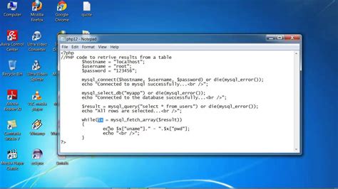 Display Data From MySQL Table in HTML 的图像结果
