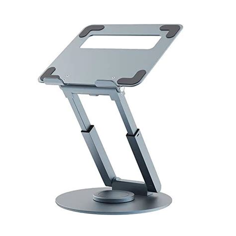 Krevia Foldable Laptop Stand | Aluminium Alloy Adjustable Tablet Holder ...