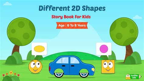 Different 2D Shapes: Math Story Book for Kids Aged 6 to 8 eBook : Labs ...