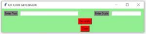 QR Code Generator GUI in Python - BioChemiThon