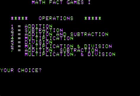 Image result for Math Games Computer Back in the Day
