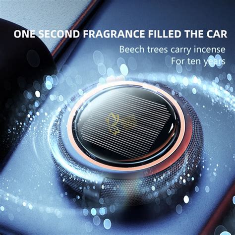 STYLENFLAUNT Senteur 365- Round Luxury solar car fragrance Premium Sol ...