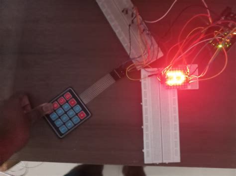 Image result for 8X8 Matrix and Keypad with Arduino