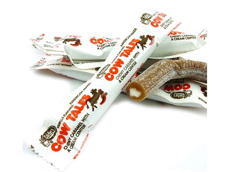 Goetze's Mini Cow Tales, Cream Filled Caramel Candy, Individually ...