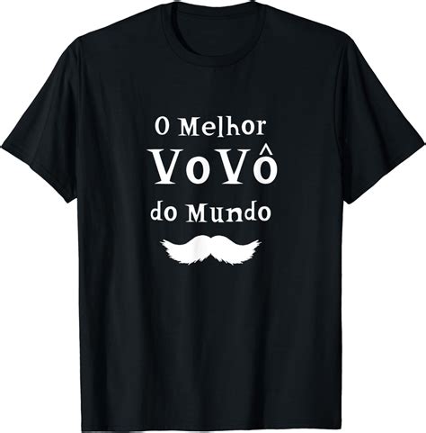 O Melhor VOVO do Mundo best Grandpa In Portuguese T-Shirt - Walmart.com