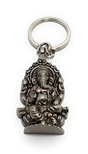 MJ Ragav Lord Ganesh or Ganpati or Ganesha Metal Keychain/Keyring ...
