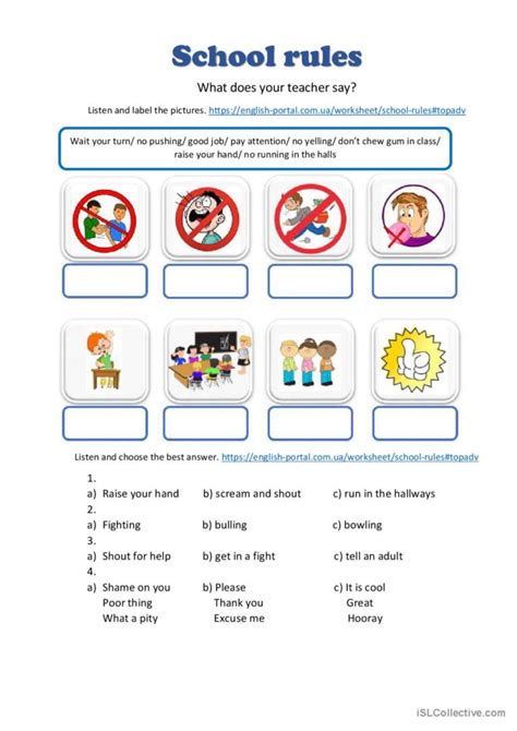 Image result for Classroom Rules Activities