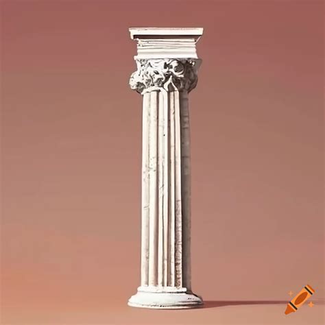 Ancient greek columns