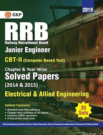 RRB 2019 - Junior Engineer CBT II 30 Sets : Chapter-Wise & Year-Wise ...