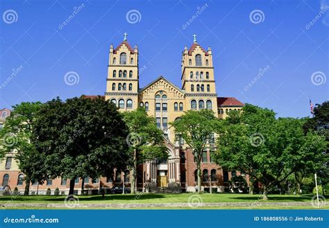 Techny Towers #1 editorial photo. Image of taught, josephs - 186808556