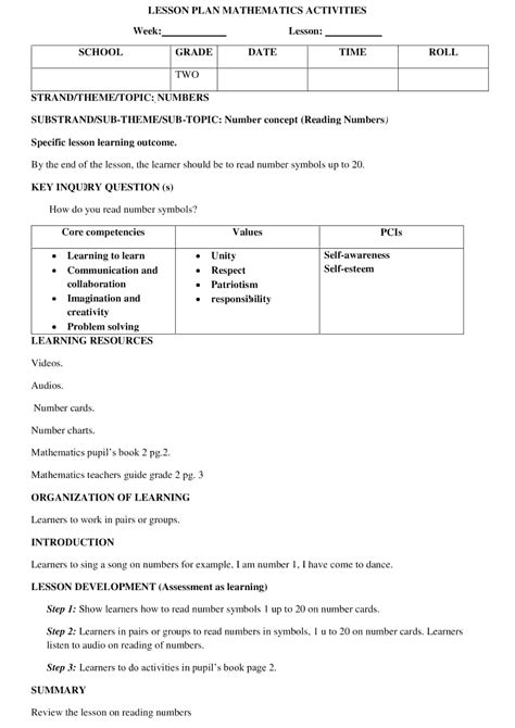 Image result for Lesson Math Gr2