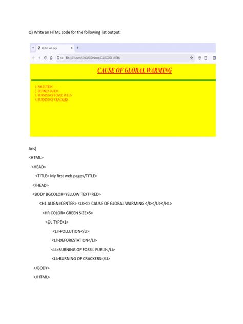 Codes Lists 的图像结果