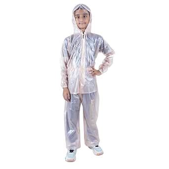 KETKAR Raincoat with Pants for Kids Waterproof Full Length Hood ...