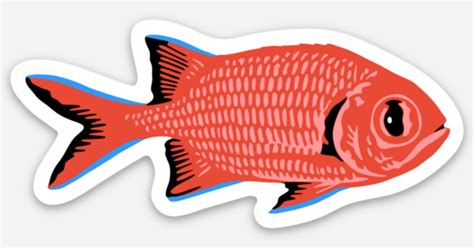 menpachi by John Pritchett | Die cut stickers | Sticker Mule India