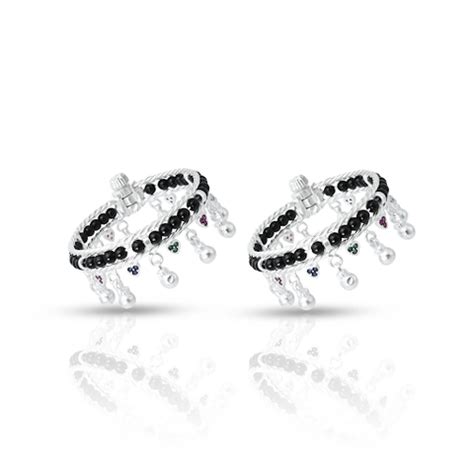 Best Indian Silver Baby Payal Designs Online – Khushbu Jewellers