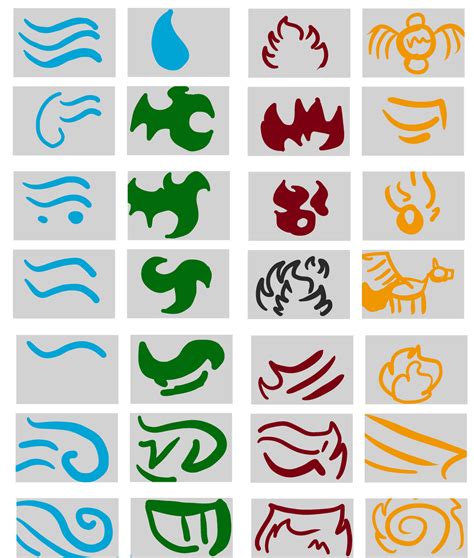 Elemental/Magic Symbols by DEAFHPN on DeviantArt