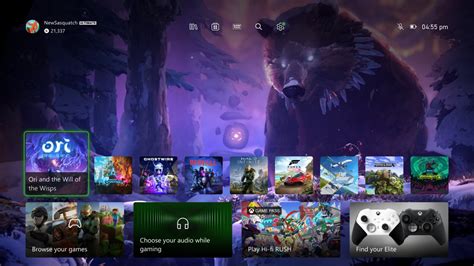 Image result for Xbox UI Android