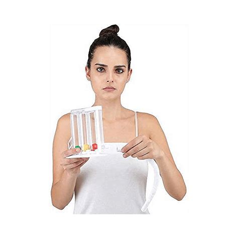 MCP Respirometer Spirometer Deep Breathing 3 Balls Lung Exerciser | 30 ...