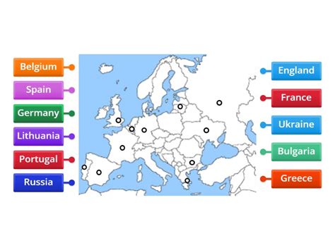 Image result for Basic Map of Europe