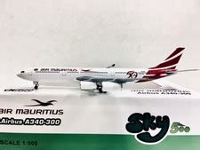Buy Sky 500 Air Mauritius Airbus A340-300 50th years 1:500 3B-NBJ ...