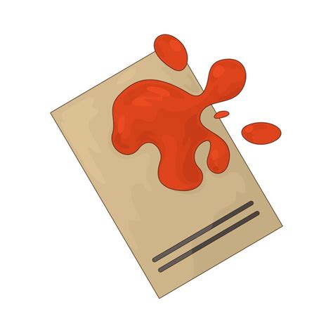 Bloodstain evidence | Premium Vector