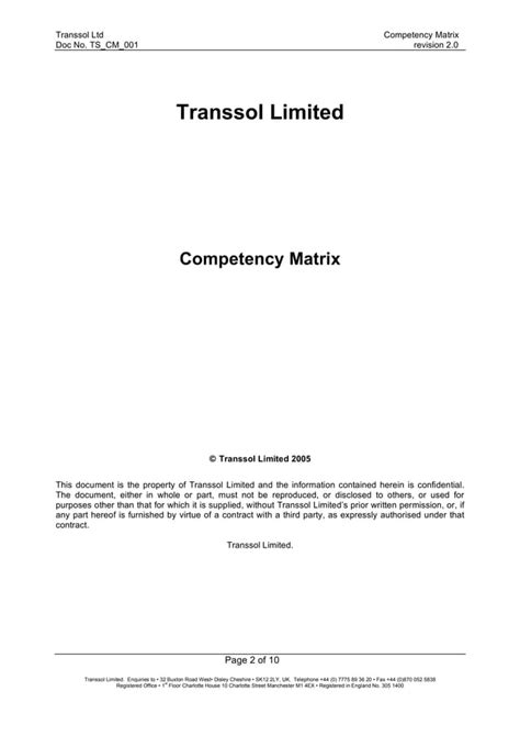 Image result for QC Competency Matrix