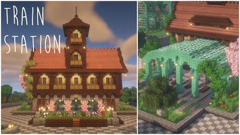 Image result for Minecraft Train Station Tutorial