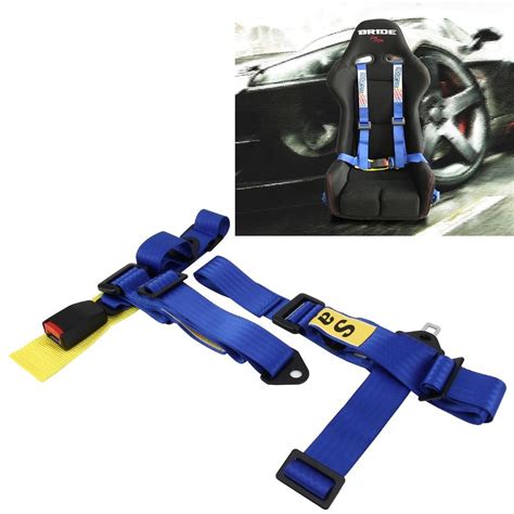 Universal Vehicle Racing Auto Car Safety Seat Belt Buckle Harness Raci ...