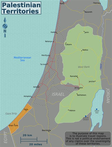 Palestine Maps | Printable Maps of Palestine for Download
