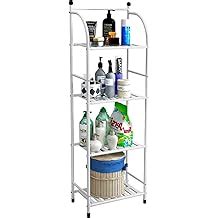 4 Tier Metal Shelf, Storage Shelving Unit, Heavy India | Ubuy