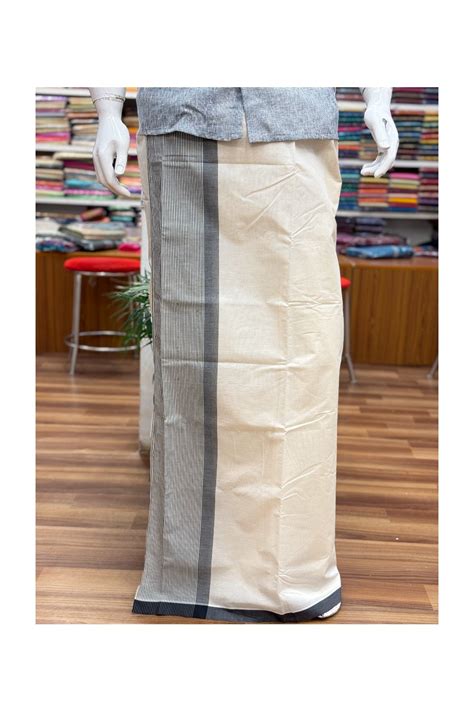 37% Discount! KaithariKada Balaramapuram 100% Cotton Double Off white ...