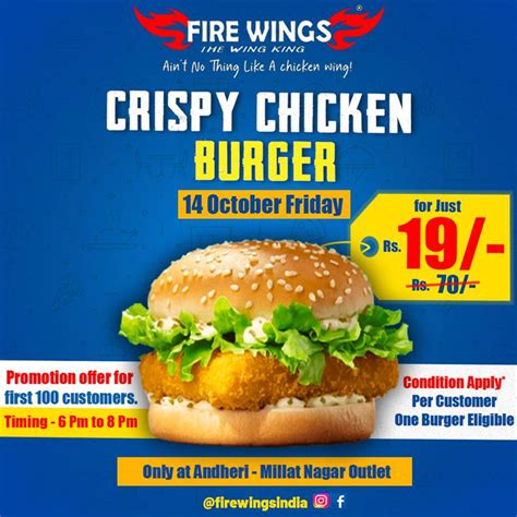 Menu at Fire Wings, Mumbai, Shop No. 21